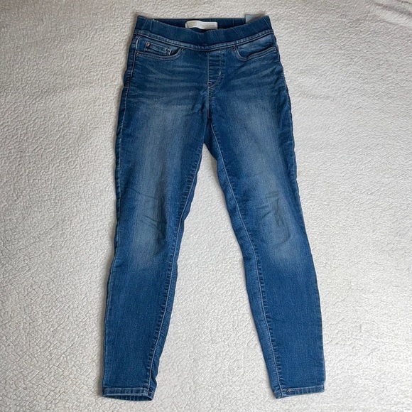 Totally Shaping Pull on Skinny Comfy soft Denim Size 27 - Picture 1 of 7